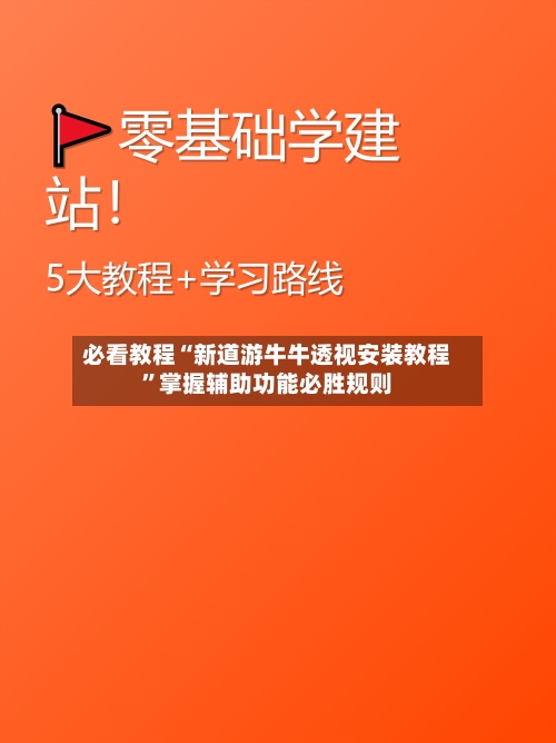 必看教程“新道游牛牛透视安装教程	”掌握辅助功能必胜规则-第2张图片