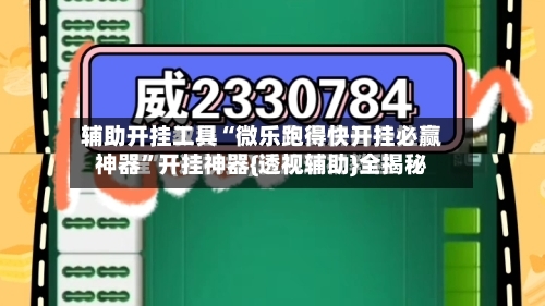 辅助开挂工具“微乐跑得快开挂必赢神器	”开挂神器{透视辅助}全揭秘-第2张图片