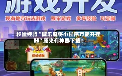 秒懂经验“微乐麻将小程序万能开挂器”原来有神器下载！-第2张图片