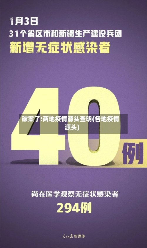破案了!两地疫情源头查明(各地疫情源头)