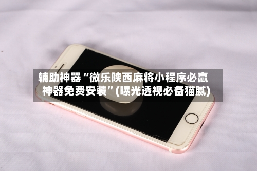 辅助神器“微乐陕西麻将小程序必赢神器免费安装”(曝光透视必备猫腻)-第2张图片