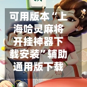 可用版本“上海哈灵麻将开挂神器下载安装”辅助通用版下载教程！-第3张图片