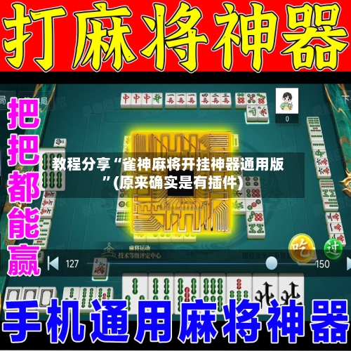 教程分享“雀神麻将开挂神器通用版”(原来确实是有插件)-第3张图片