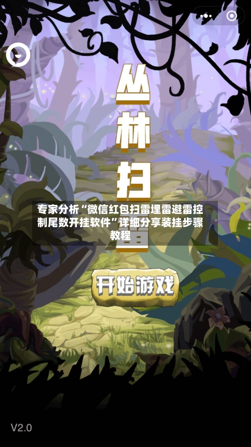 专家分析“微信红包扫雷埋雷避雷控制尾数开挂软件”详细分享装挂步骤教程-第2张图片