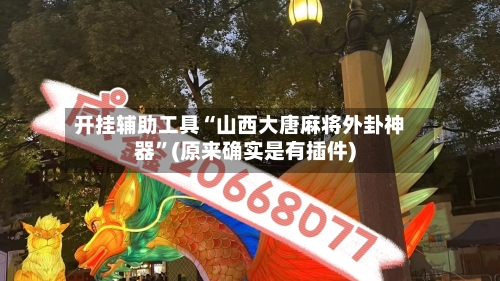 开挂辅助工具“山西大唐麻将外卦神器”(原来确实是有插件)-第2张图片