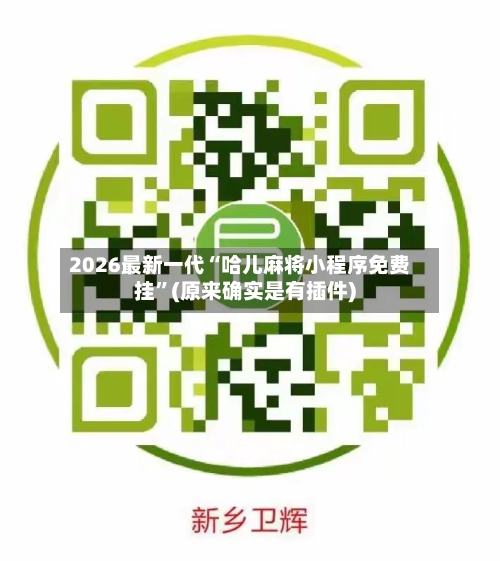 2026最新一代“哈儿麻将小程序免费挂”(原来确实是有插件)-第3张图片