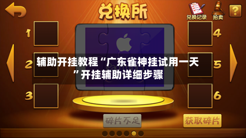 辅助开挂教程“广东雀神挂试用一天”开挂辅助详细步骤-第2张图片