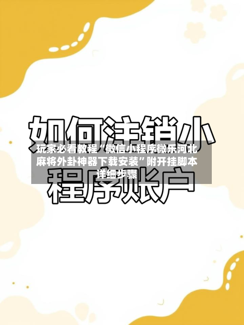 玩家必看教程“微信小程序微乐河北麻将外卦神器下载安装	”附开挂脚本详细步骤-第3张图片