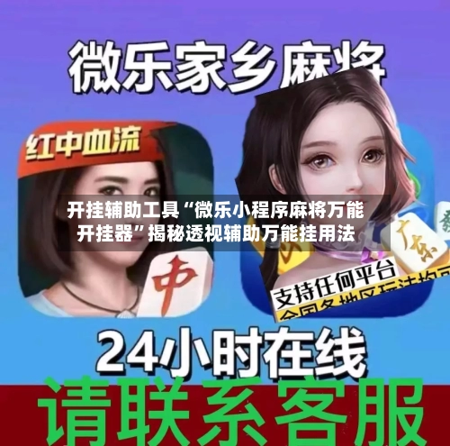 开挂辅助工具“微乐小程序麻将万能开挂器	”揭秘透视辅助万能挂用法-第2张图片