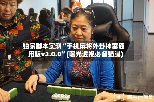 独家脚本实测“手机麻将外卦神器通用版v2.0.0”(曝光透视必备猫腻)-第3张图片