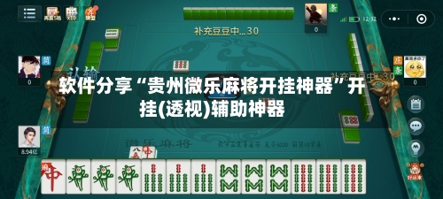 软件分享“贵州微乐麻将开挂神器”开挂(透视)辅助神器-第3张图片