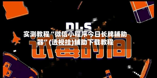实测教程“微信小程序今日长牌辅助器”(透视挂)辅助下载教程-第3张图片
