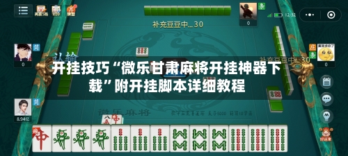 开挂技巧“微乐甘肃麻将开挂神器下载”附开挂脚本详细教程-第3张图片