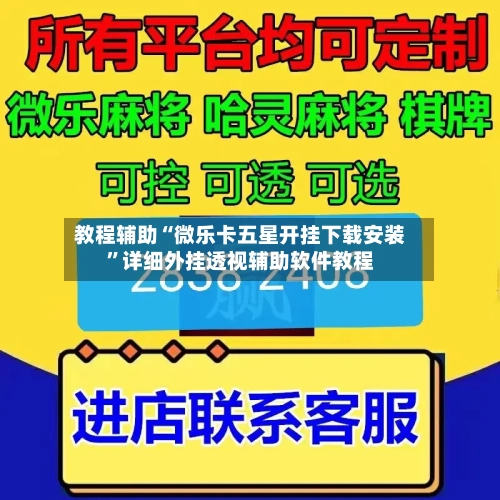 教程辅助“微乐卡五星开挂下载安装	”详细外挂透视辅助软件教程-第2张图片