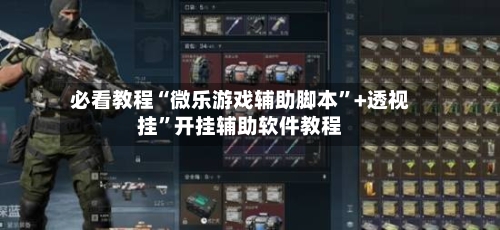 必看教程“微乐游戏辅助脚本”+透视挂”开挂辅助软件教程-第2张图片