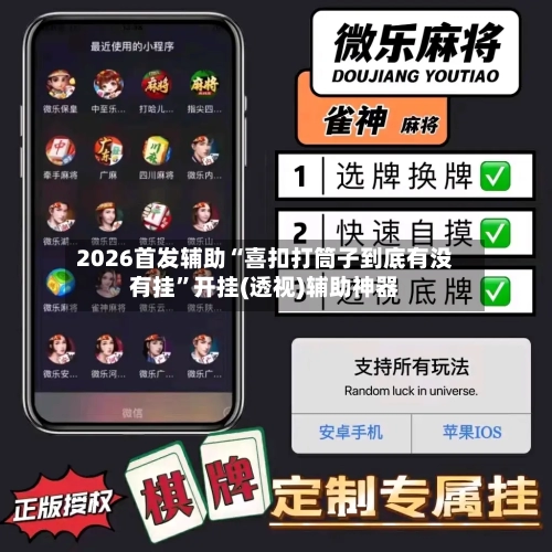 2026首发辅助“喜扣打筒子到底有没有挂”开挂(透视)辅助神器-第3张图片