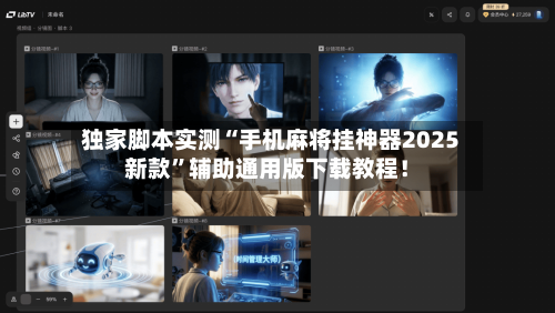独家脚本实测“手机麻将挂神器2025新款”辅助通用版下载教程！