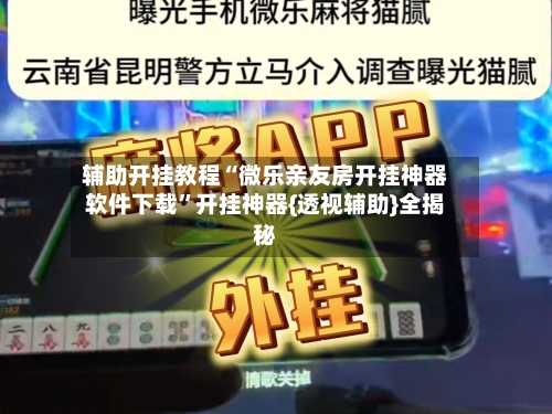 辅助开挂教程“微乐亲友房开挂神器软件下载	”开挂神器{透视辅助}全揭秘-第3张图片