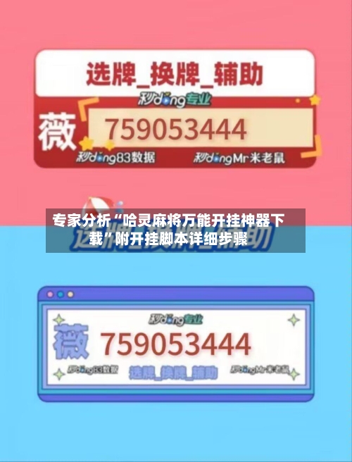 专家分析“哈灵麻将万能开挂神器下载”附开挂脚本详细步骤-第3张图片
