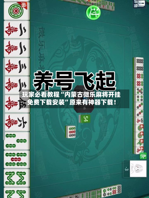玩家必看教程“内蒙古微乐麻将开挂免费下载安装”原来有神器下载！-第2张图片