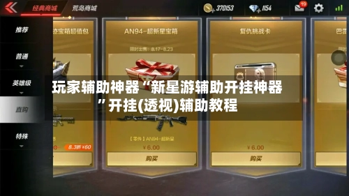 玩家辅助神器“新星游辅助开挂神器	”开挂(透视)辅助教程-第3张图片