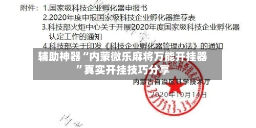 辅助神器“内蒙微乐麻将万能开挂器”真实开挂技巧分享-第3张图片