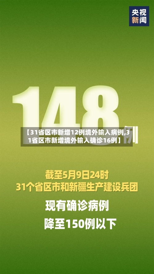 【31省区市新增12例境外输入病例,31省区市新增境外输入确诊16例】-第3张图片