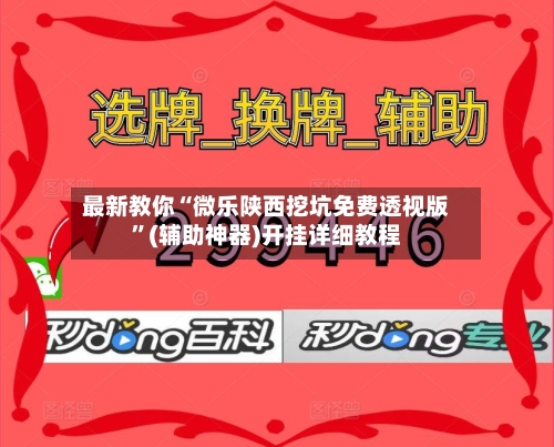 最新教你“微乐陕西挖坑免费透视版”(辅助神器)开挂详细教程-第3张图片