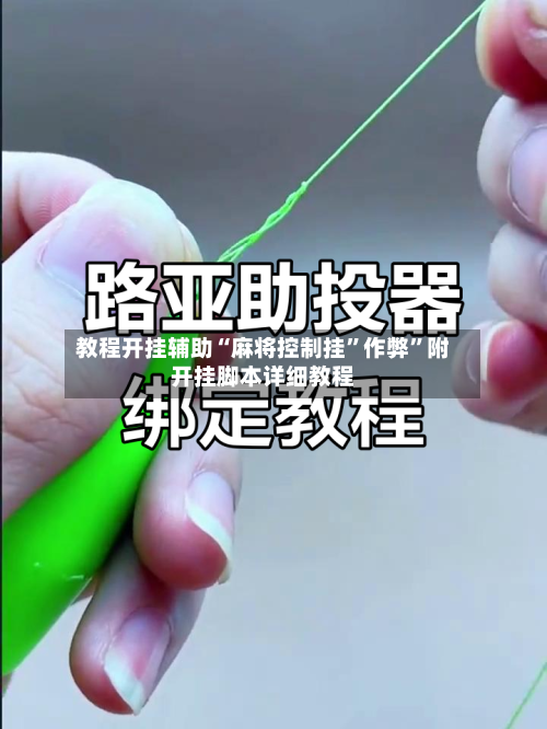 教程开挂辅助“麻将控制挂	”作弊”附开挂脚本详细教程-第2张图片