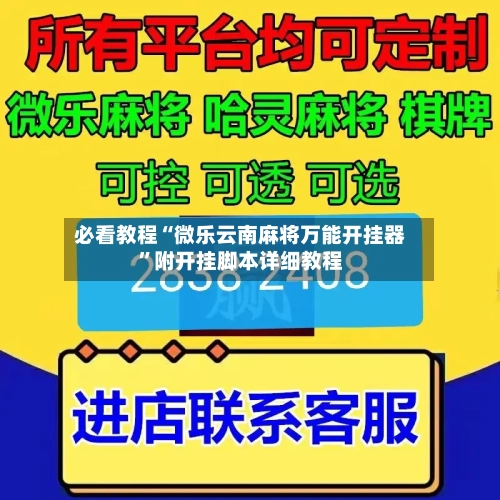 必看教程“微乐云南麻将万能开挂器”附开挂脚本详细教程-第3张图片
