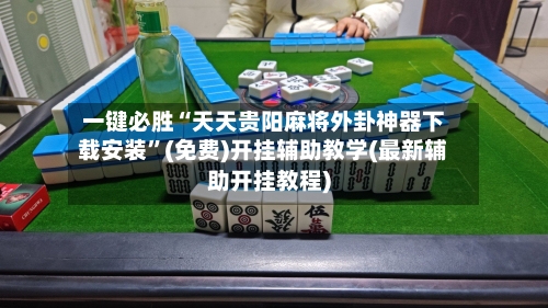 一键必胜“天天贵阳麻将外卦神器下载安装”(免费)开挂辅助教学(最新辅助开挂教程)-第3张图片