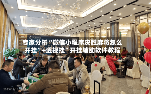 专家分析“微信小程序决胜麻将怎么开挂”+透视挂	”开挂辅助软件教程-第2张图片