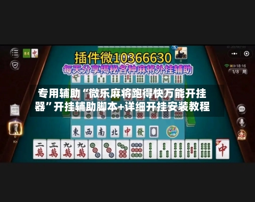 专用辅助“微乐麻将跑得快万能开挂器”开挂辅助脚本+详细开挂安装教程-第3张图片