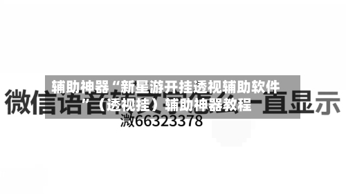 辅助神器“新星游开挂透视辅助软件”（透视挂）辅助神器教程-第3张图片