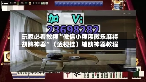 玩家必看教程“微信小程序微乐麻将胡牌神器”（透视挂）辅助神器教程-第3张图片