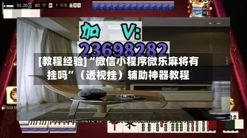 [教程经验]“微信小程序微乐麻将有挂吗	”（透视挂）辅助神器教程-第2张图片