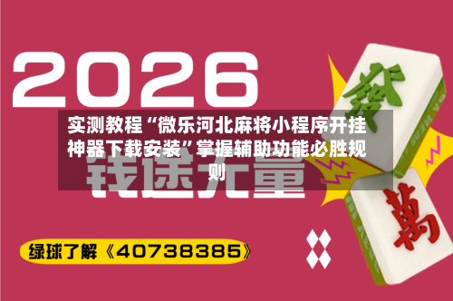 实测教程“微乐河北麻将小程序开挂神器下载安装”掌握辅助功能必胜规则-第2张图片