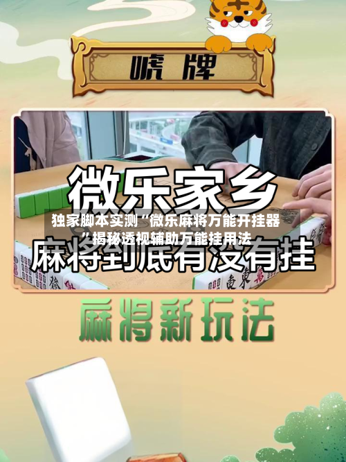 独家脚本实测“微乐麻将万能开挂器”揭秘透视辅助万能挂用法-第3张图片
