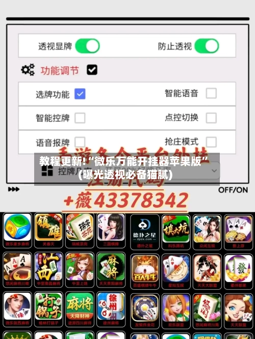 教程更新!“微乐万能开挂器苹果版”(曝光透视必备猫腻)-第3张图片