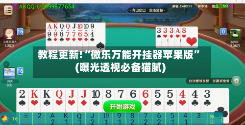 教程更新!“微乐万能开挂器苹果版”(曝光透视必备猫腻)-第2张图片