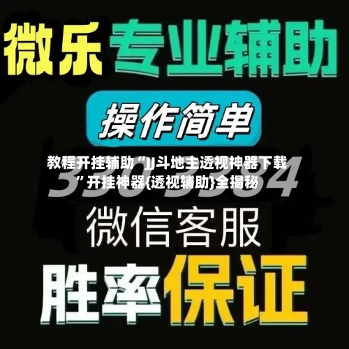 教程开挂辅助“JJ斗地主透视神器下载”开挂神器{透视辅助}全揭秘-第2张图片