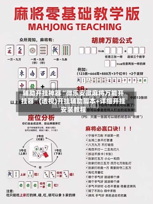 辅助开挂神器“微乐安徽麻将万能开挂器	”(透视)开挂辅助脚本+详细开挂安装教程-第2张图片