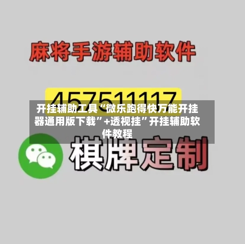 开挂辅助工具“微乐跑得快万能开挂器通用版下载”+透视挂”开挂辅助软件教程-第2张图片