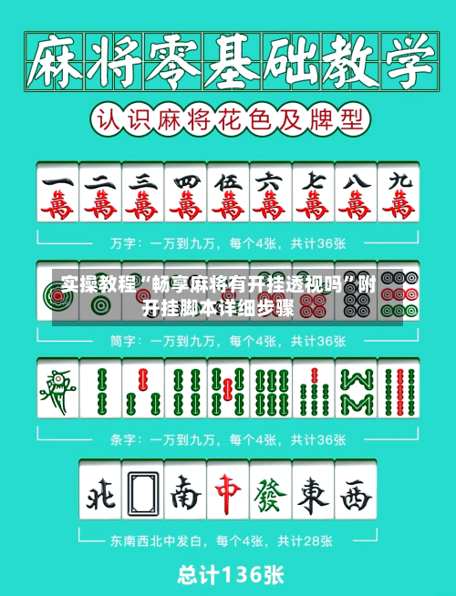 实操教程“畅享麻将有开挂透视吗”附开挂脚本详细步骤-第3张图片