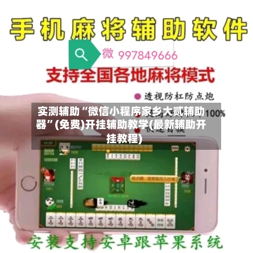 实测辅助“微信小程序家乡大贰辅助器”(免费)开挂辅助教学(最新辅助开挂教程)-第3张图片