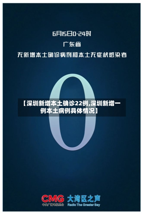 【深圳新增本土确诊22例,深圳新增一例本土病例具体情况】