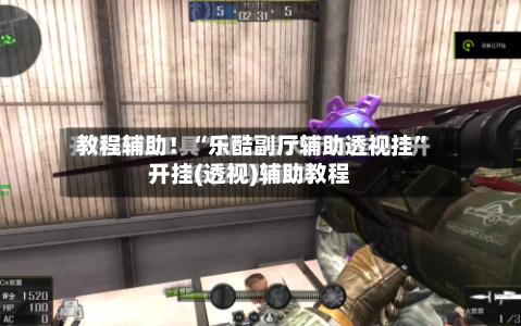 教程辅助！“乐酷副厅辅助透视挂”开挂(透视)辅助教程-第2张图片