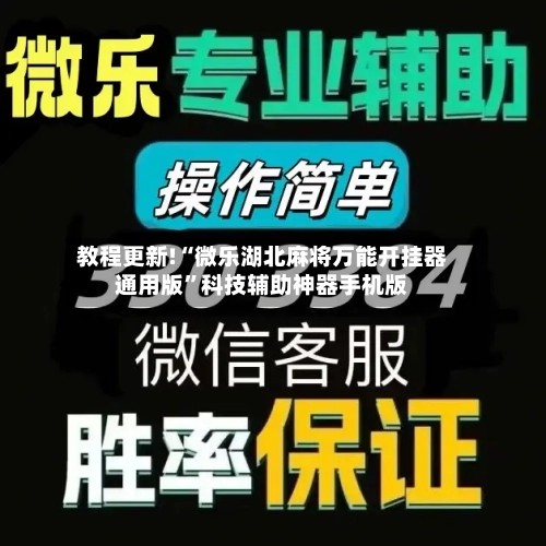 教程更新!“微乐湖北麻将万能开挂器通用版”科技辅助神器手机版-第3张图片