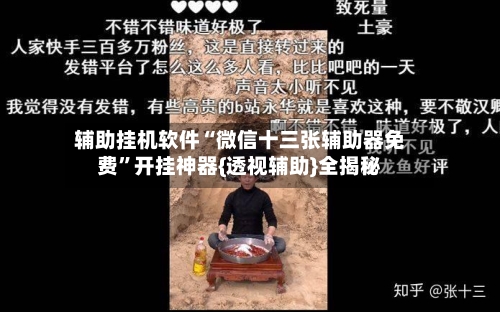辅助挂机软件“微信十三张辅助器免费	”开挂神器{透视辅助}全揭秘-第2张图片