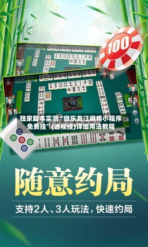 独家脚本实测“微乐龙江麻将小程序免费挂”(透视挂)详细用法教程-第2张图片